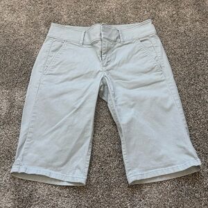 Loft Women's Bermuda Roll Shorts with 10 Inch Inseam